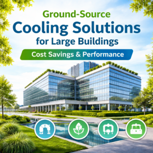 Ground-Source Cooling Solutions for Large Buildings